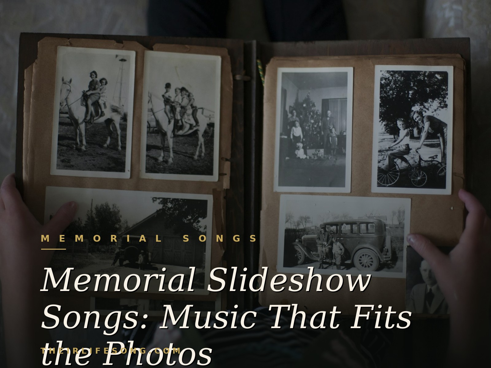 Memorial Slideshow Songs: How to Choose Music That Fits the Photos — Their Life Song Journal