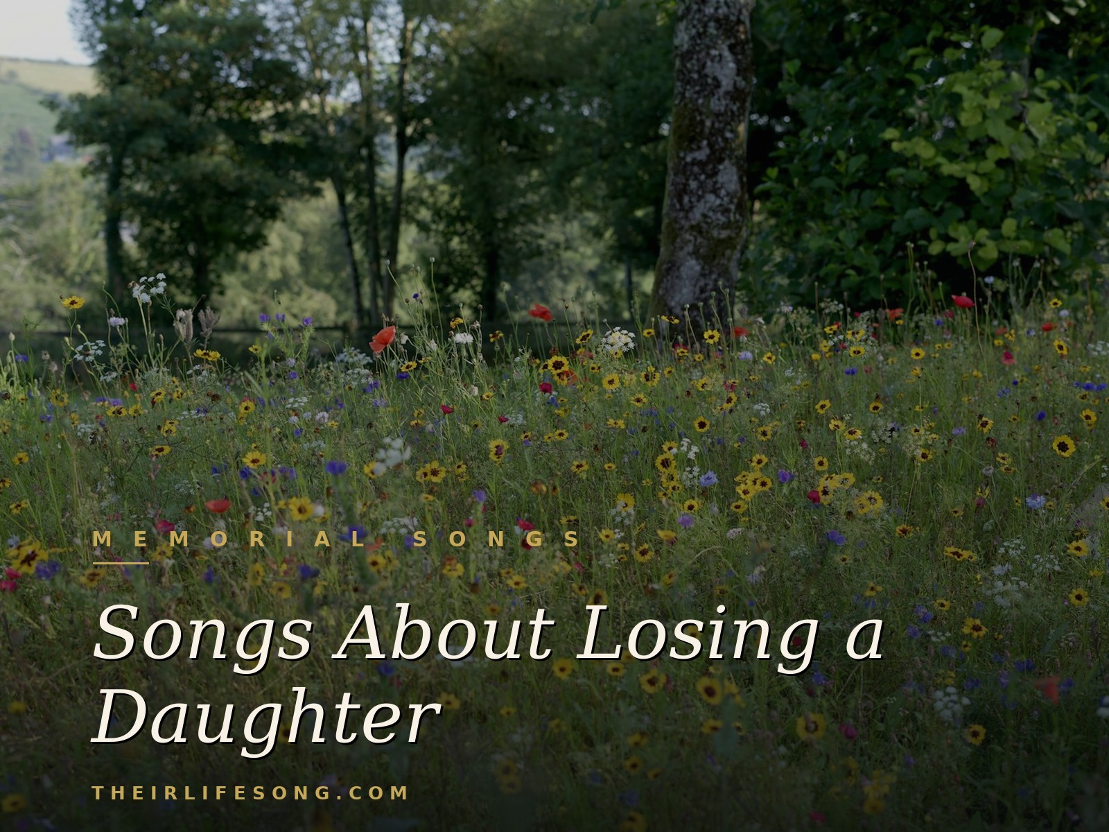 Songs About Losing a Daughter — Their Life Song Journal