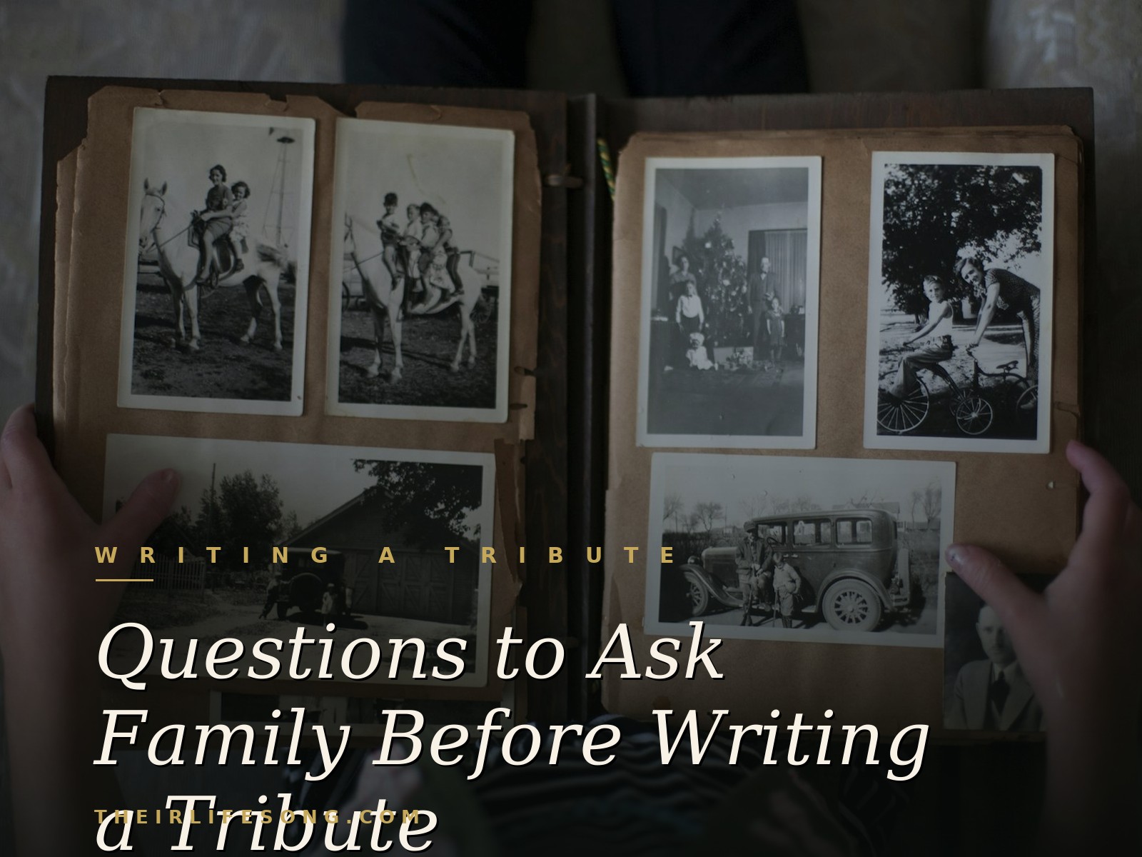 Questions to Ask Family Before Writing a Tribute — Their Life Song Journal