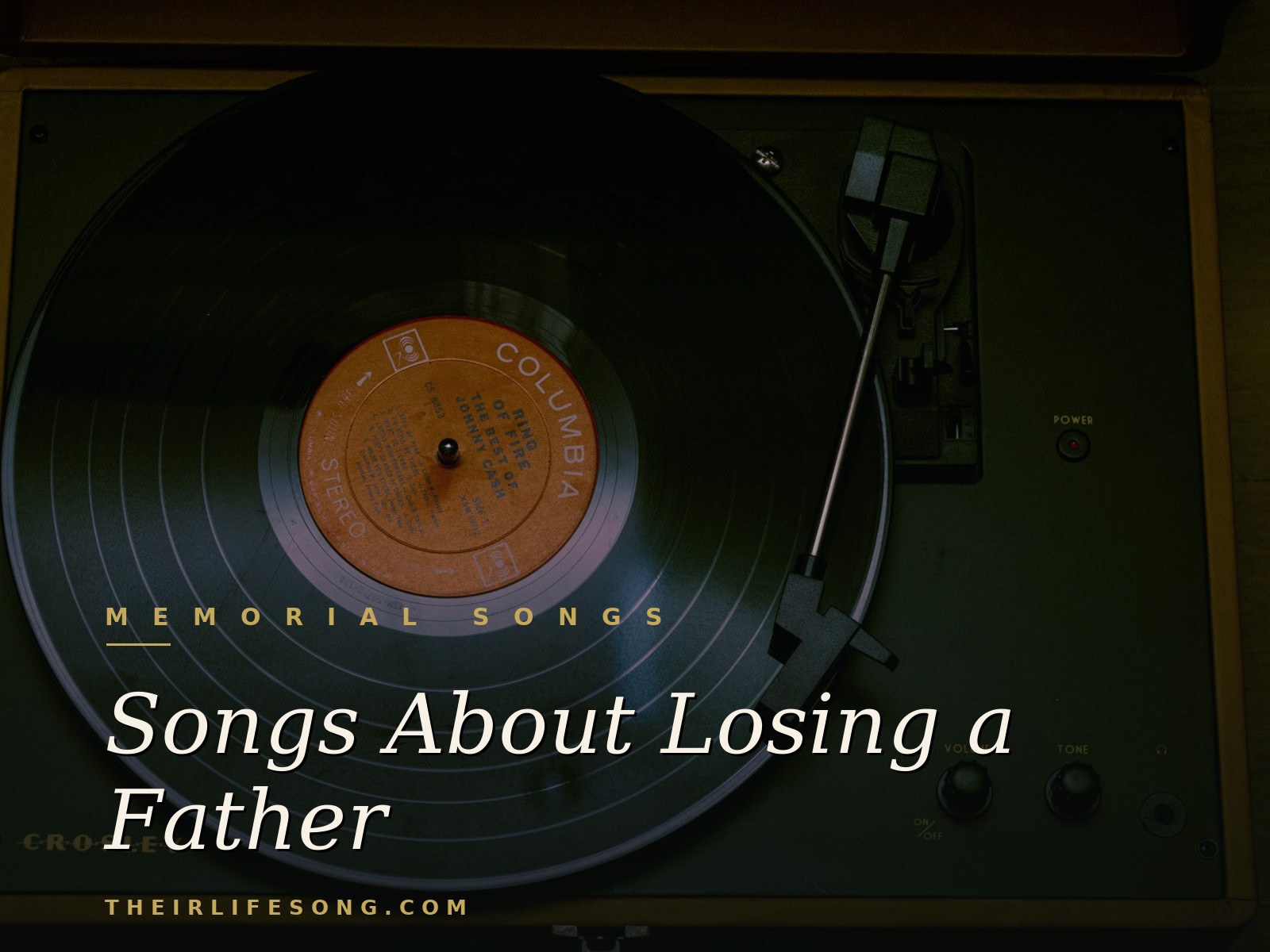 Songs About Losing a Father — Their Life Song Journal